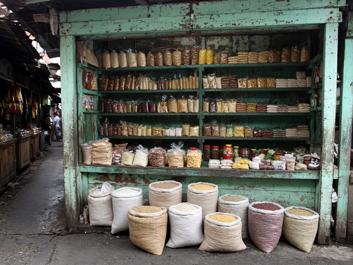 Fachada de Abarrotes El Ahorro